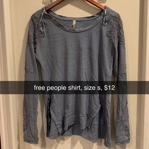 free people long sleeve shirt